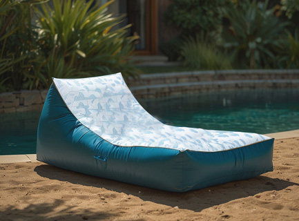 Can you sleep on inflatable sun lounger?